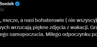 Zbigniew Boniek ze SZPILKĄ w piłkarzy reprezentacji Polski O.o